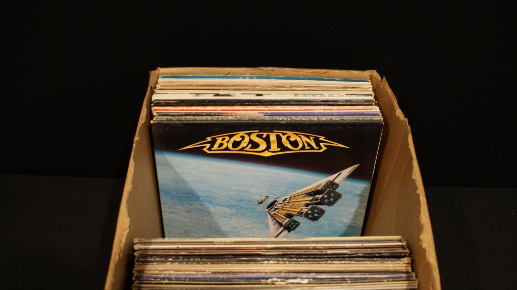 Large Box of 1970s Vinyl LPs