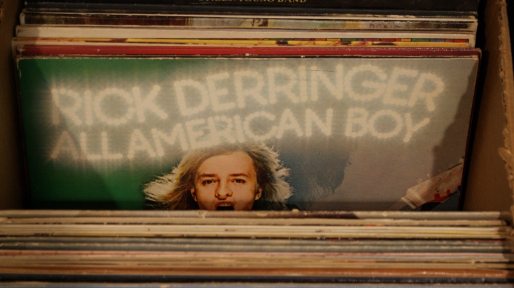 Box of 67 Vintage Vinyl LPs