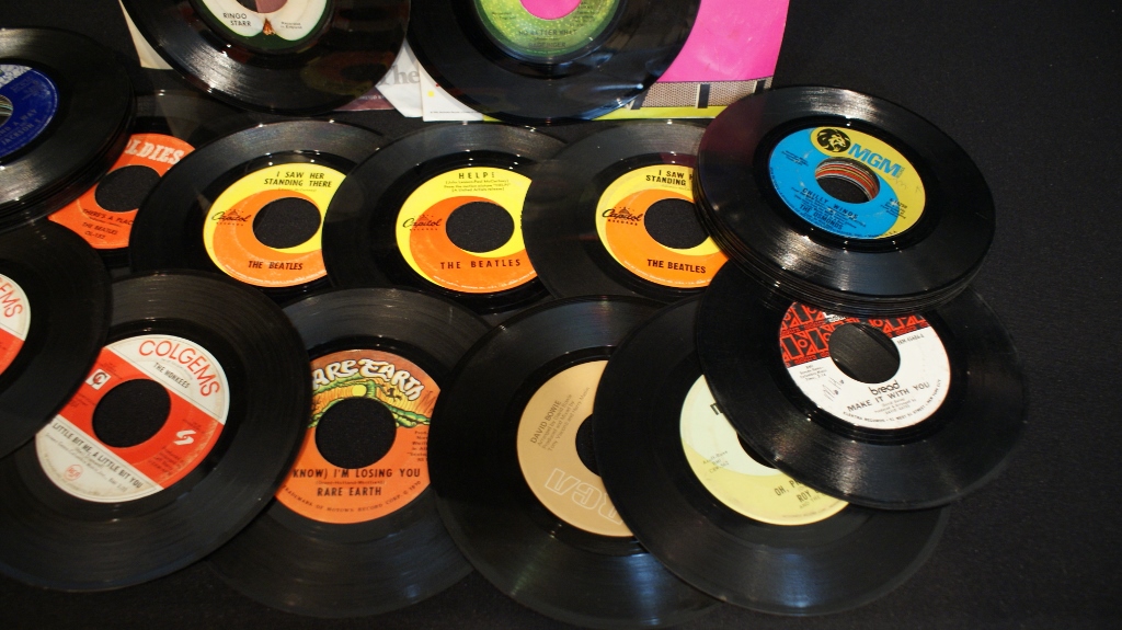 Collection of Vintage 45s 