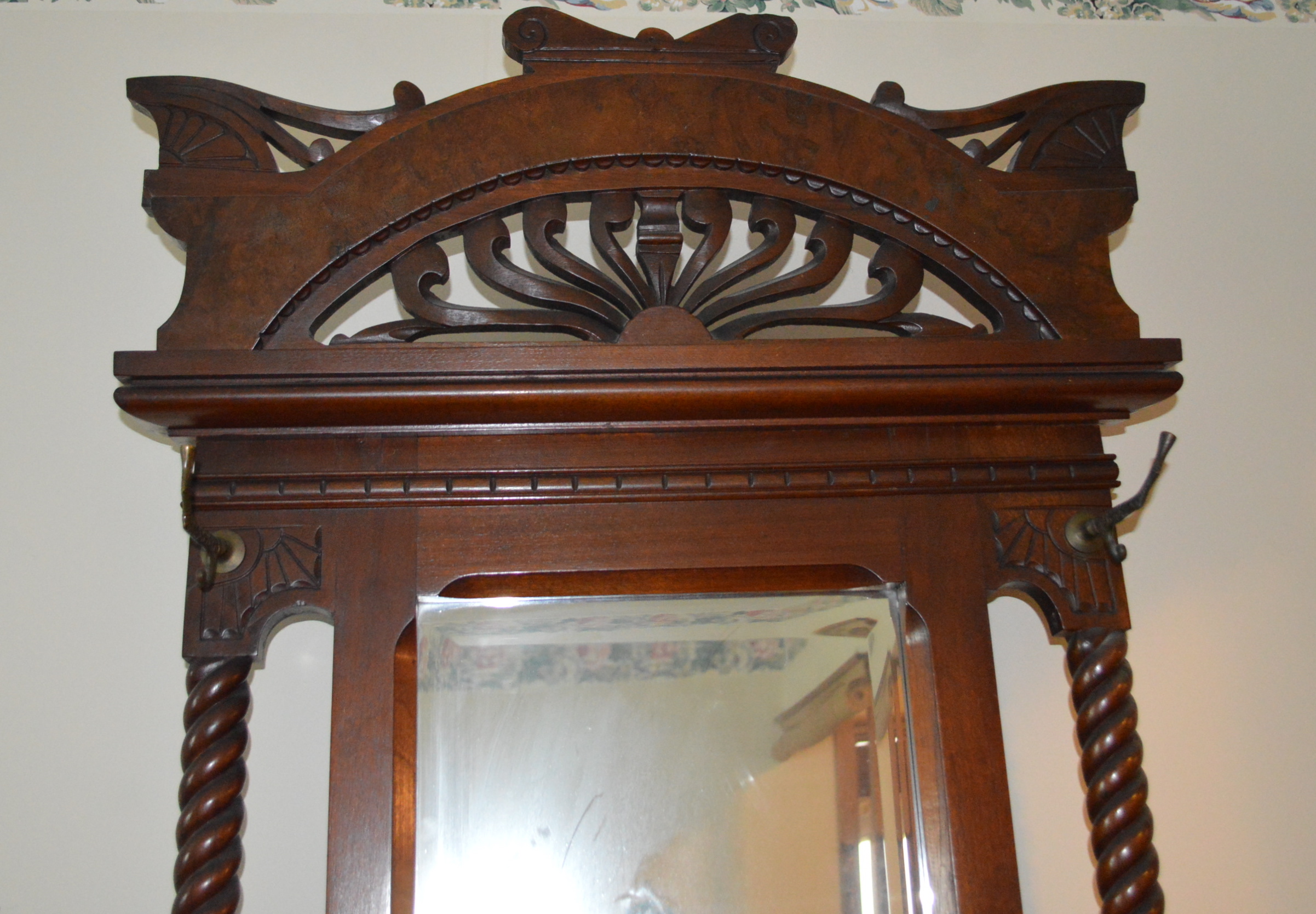 Antique Victorian Hall Tree