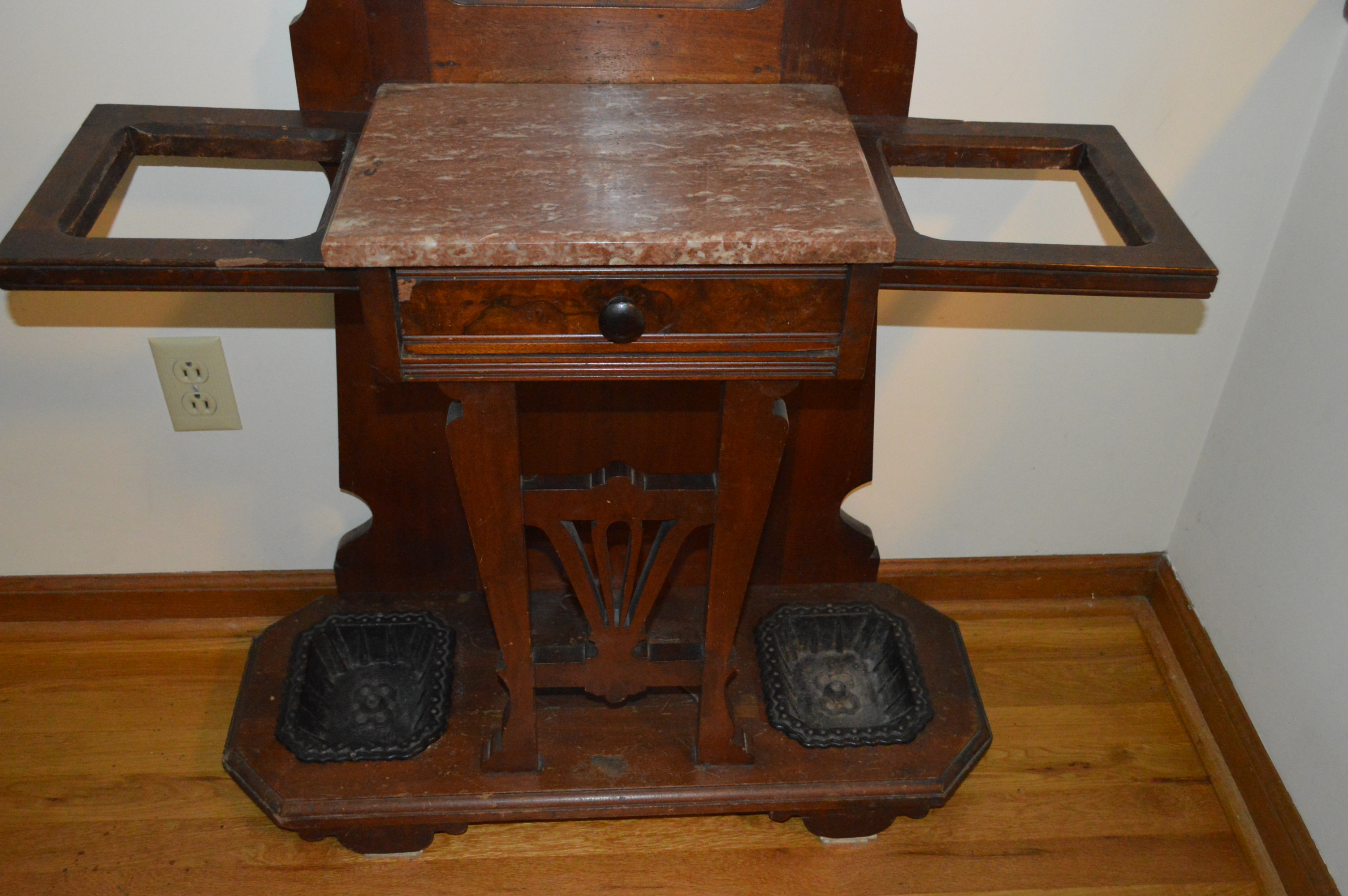 Antique Victorian Hall Tree