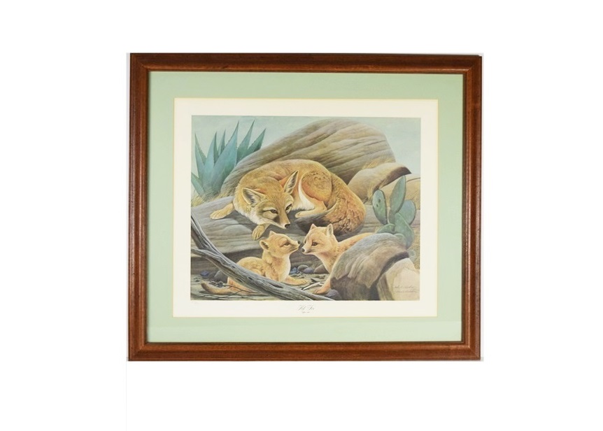 John Ruthven's "Kit Fox", Signed and Numbered