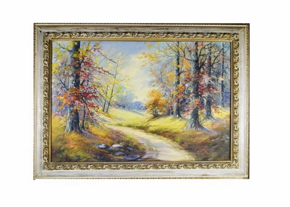 Original Landscape Painting, Signed J Michael and Dated 1954