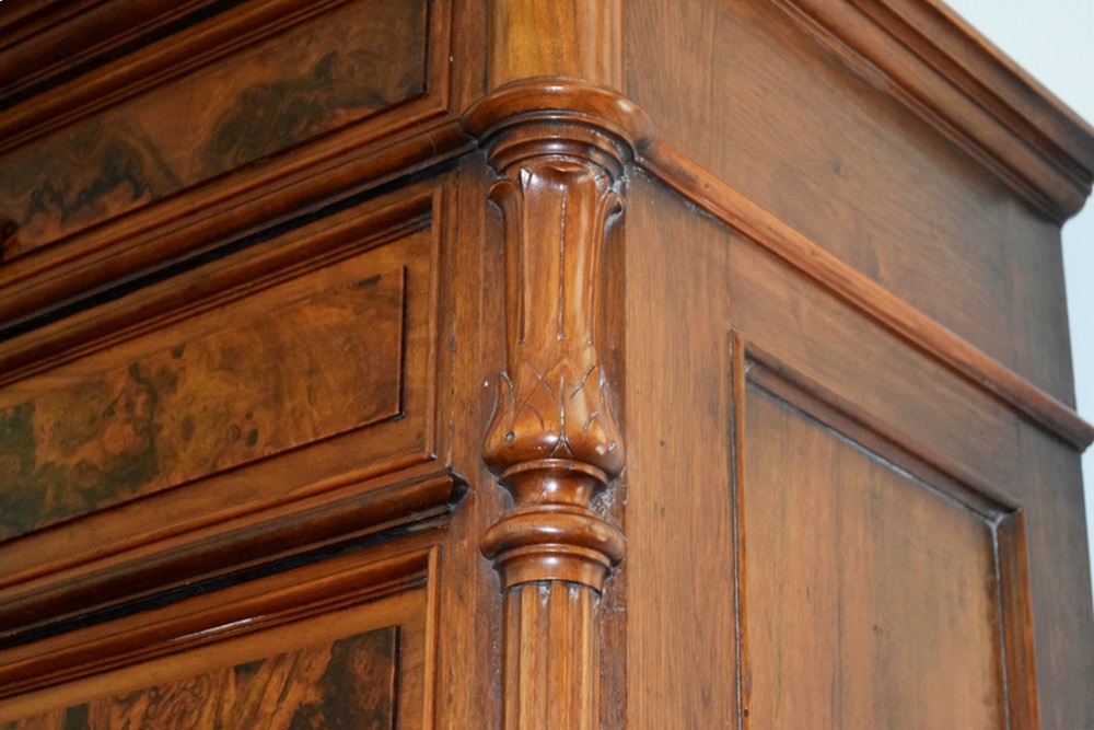 A 19th Century Renaissance Revival Tall Chest of Drawers