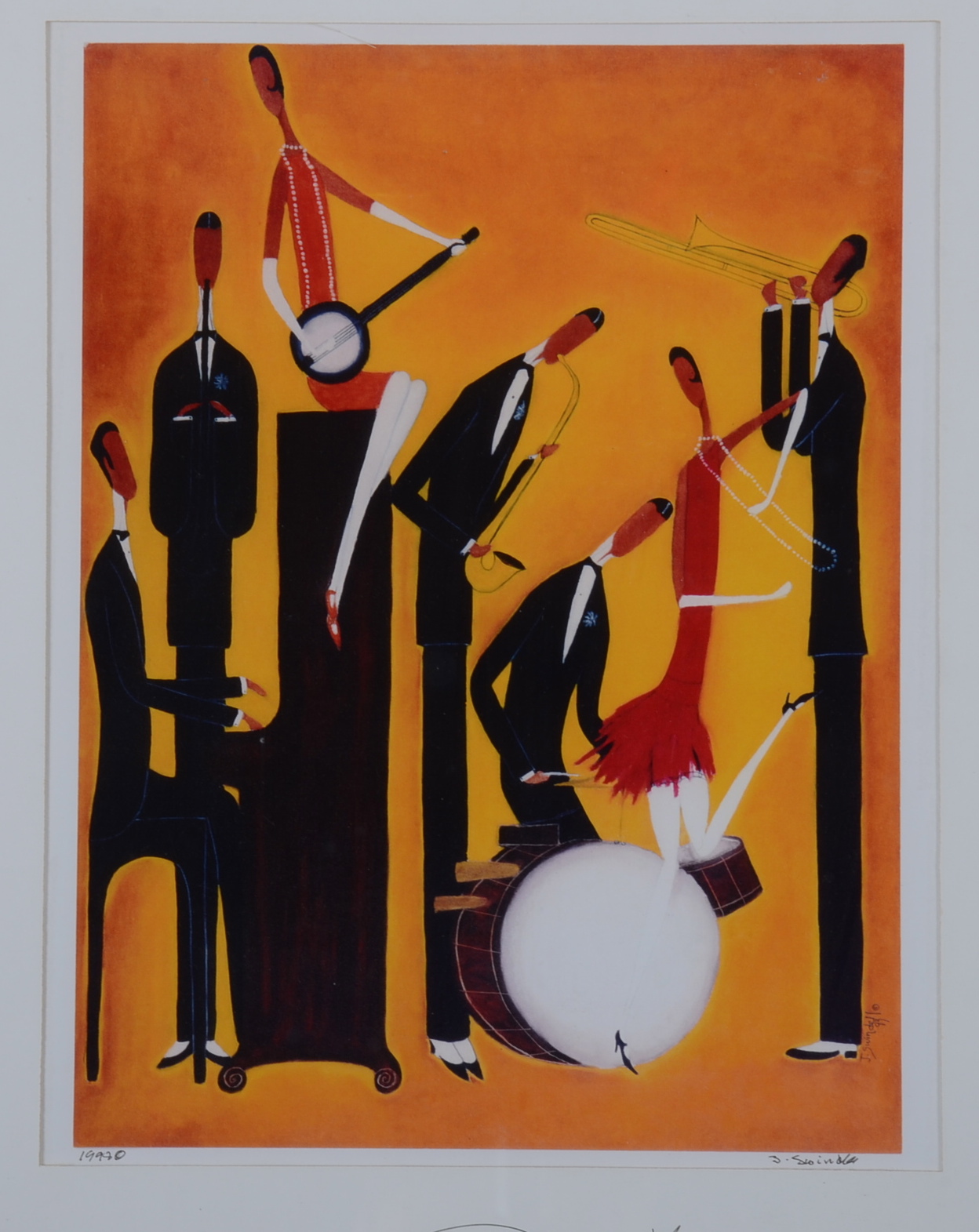 Signed Print by Artist John Swindell