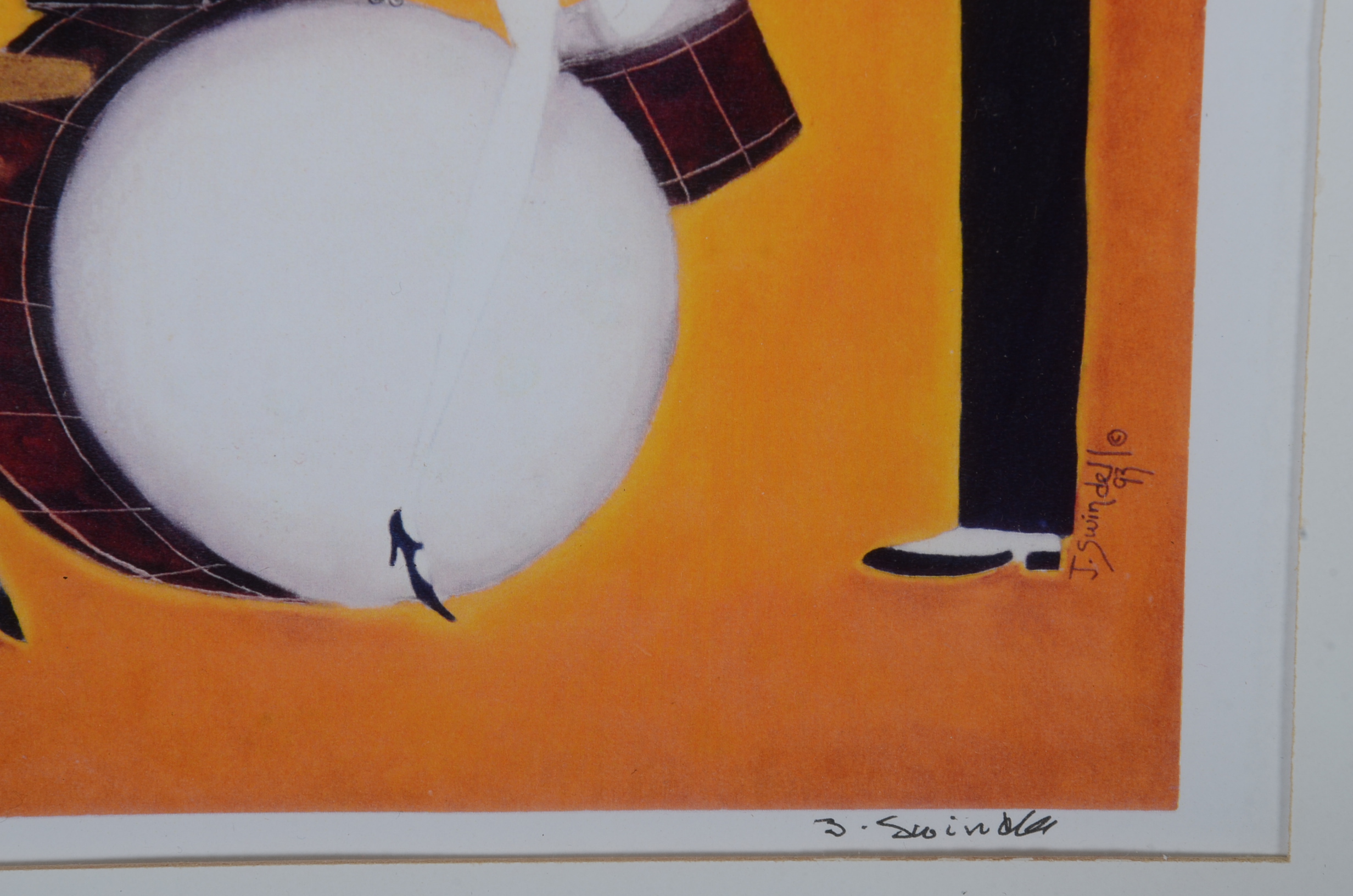 Signed Print by Artist John Swindell