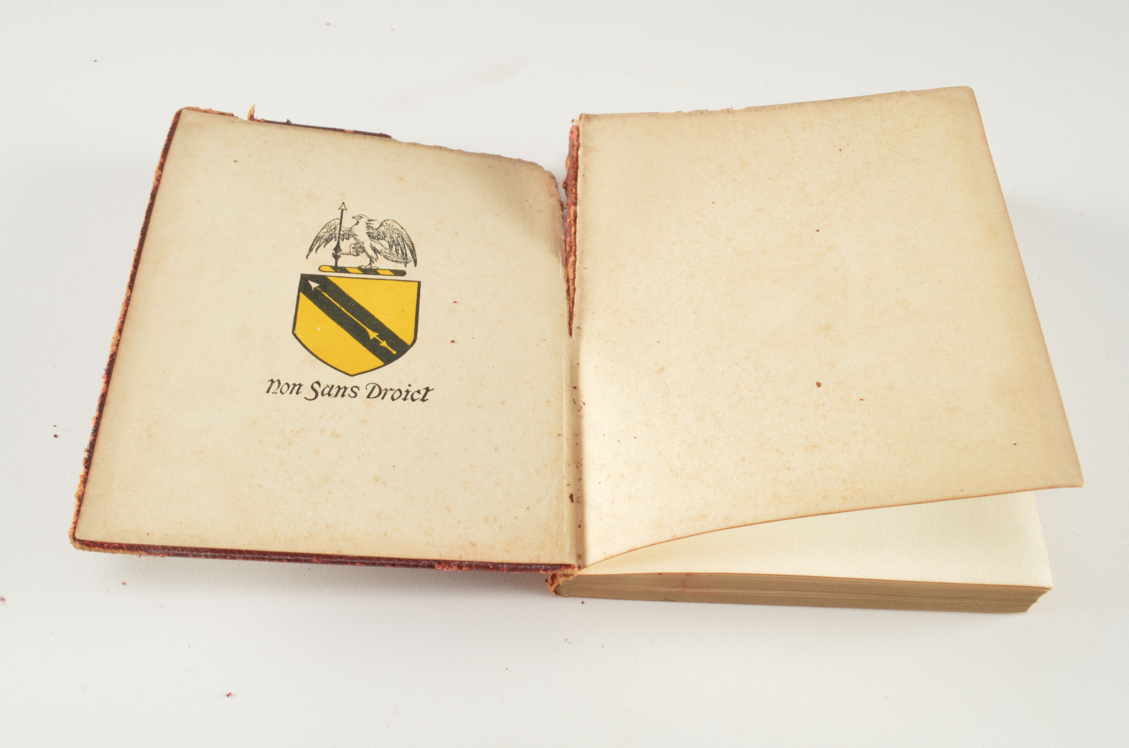 Eight Leather-Bound Shakespeare Books