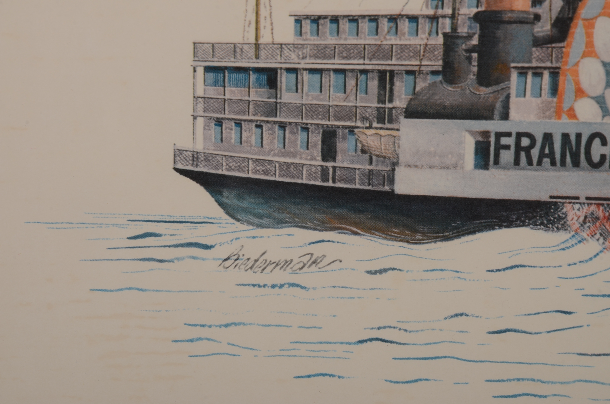 Jerome Biedermann Offset Reproduction "Francis Skiddy"