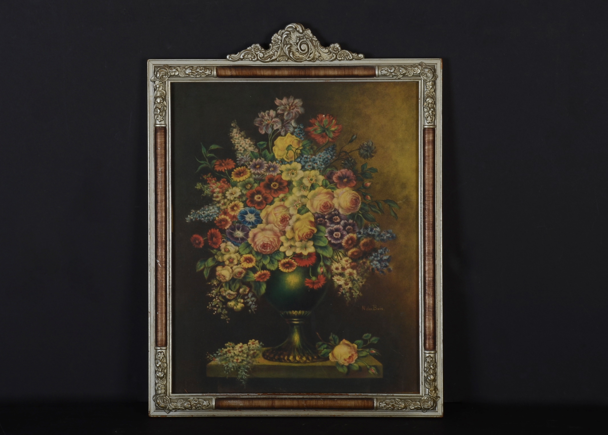 Framed Print of a Still Life by N. duBois