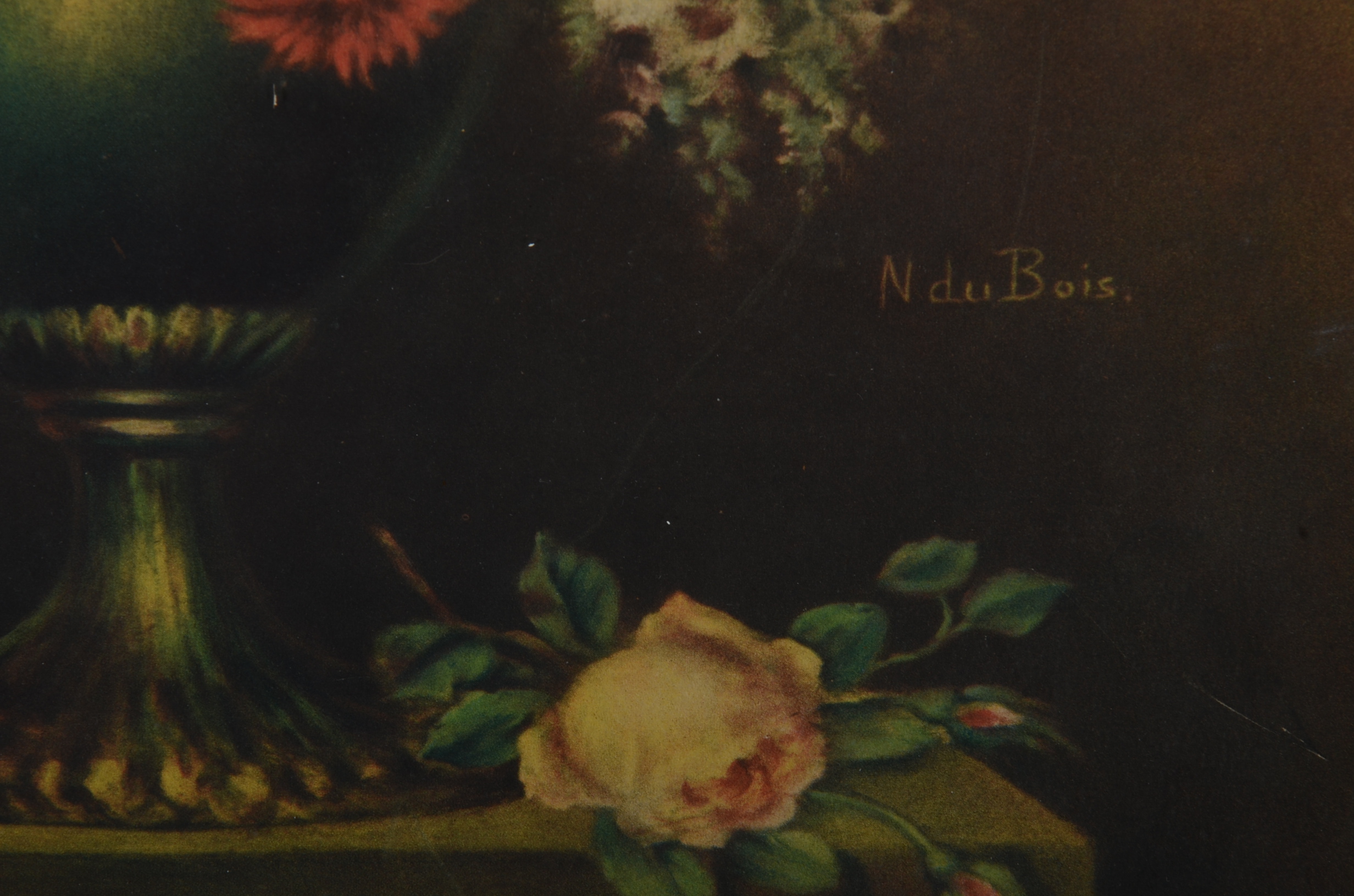 Framed Print of a Still Life by N. duBois