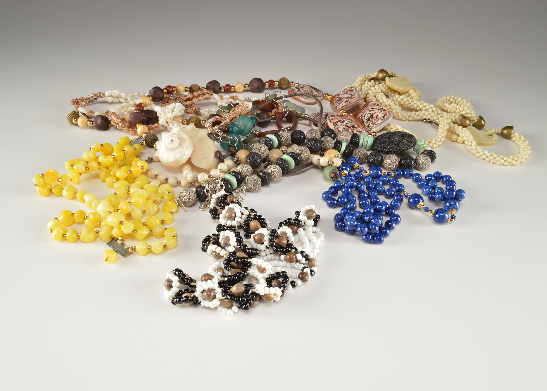 Collection of Beaded Necklaces 