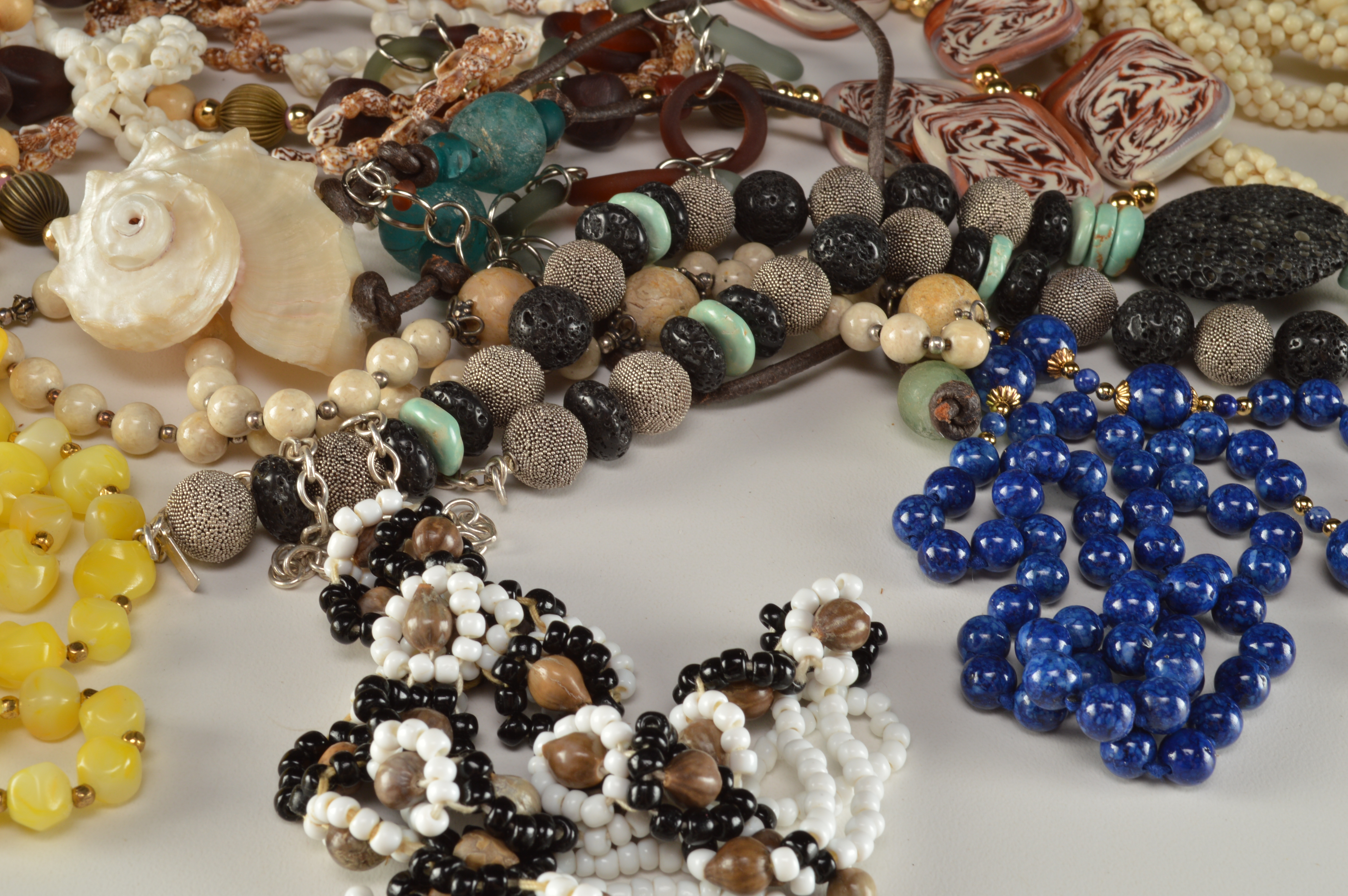 Collection of Beaded Necklaces 