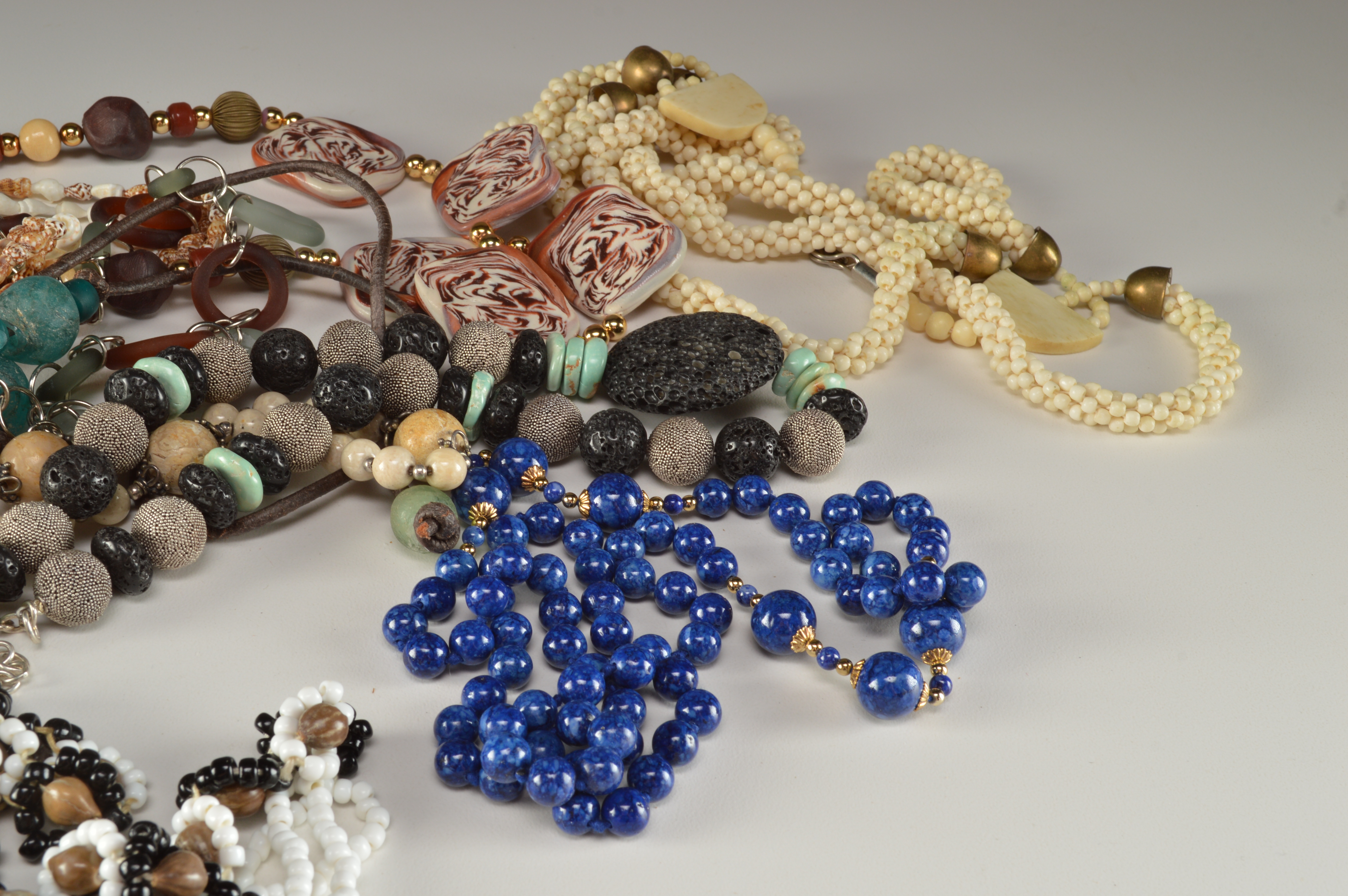 Collection of Beaded Necklaces 