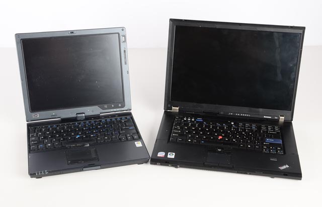 HP Compaq tc4400 and ThinkPad T Series Laptops