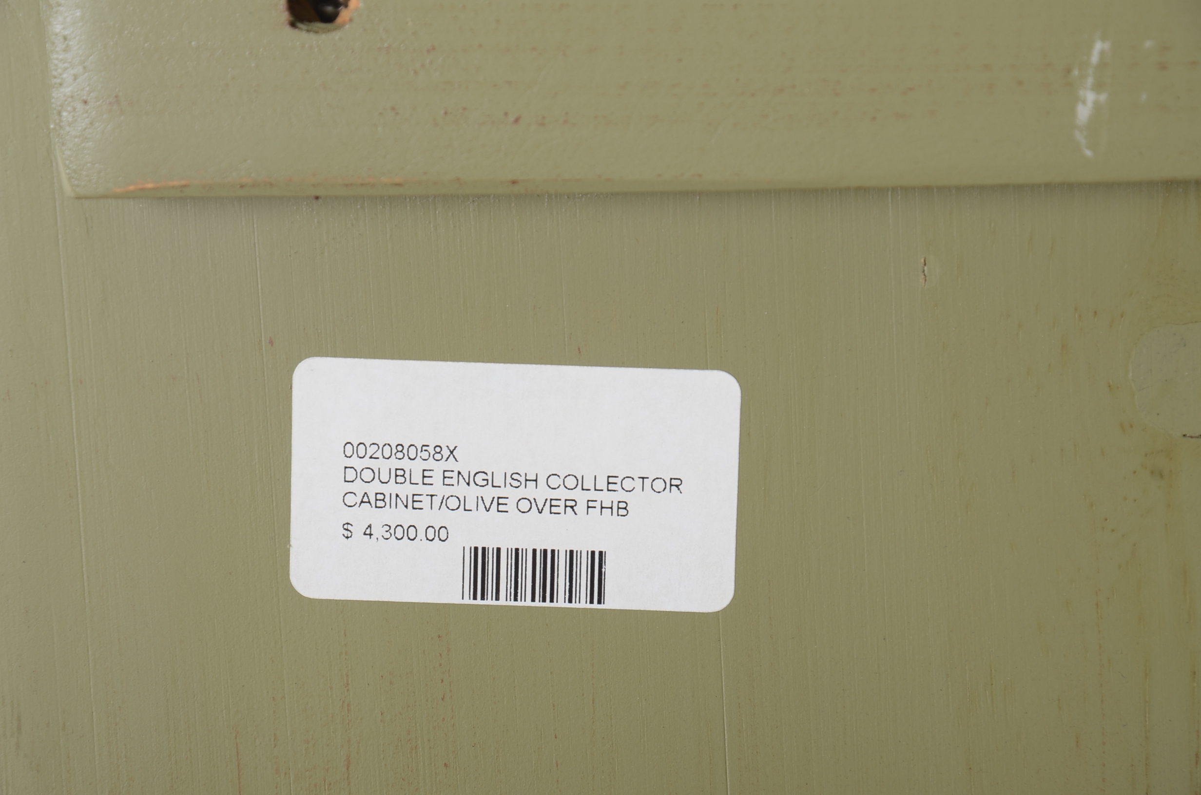 Eddy West Double English Collection Cabinet