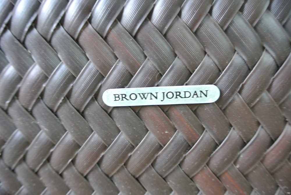 Brown Jordan Patio Love Seat