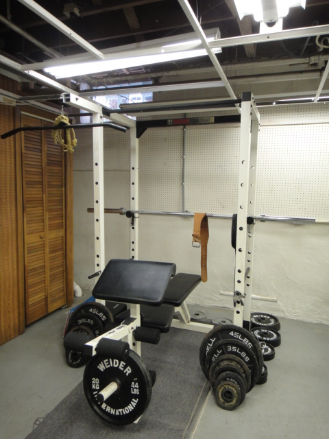 Weider Pro OLC Weight Lifting Machine & Weights