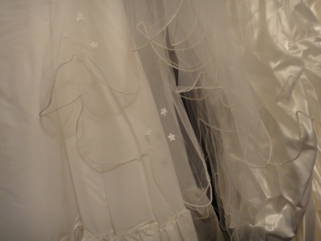 1980s Jessica McClintock Wedding Dress