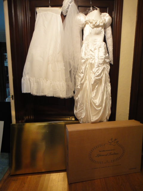 1980s Jessica McClintock Wedding Dress