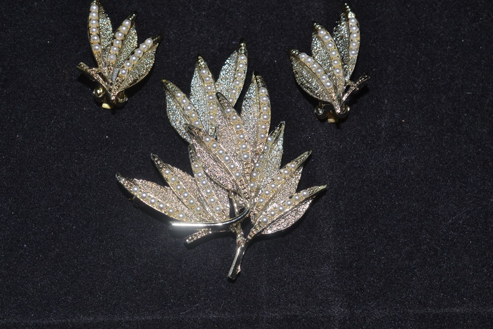 Vintage Dresden, J.J. and Dodds Marked Jewelry