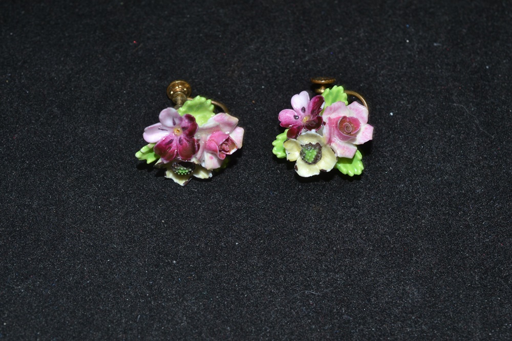 Vintage Dresden, J.J. and Dodds Marked Jewelry