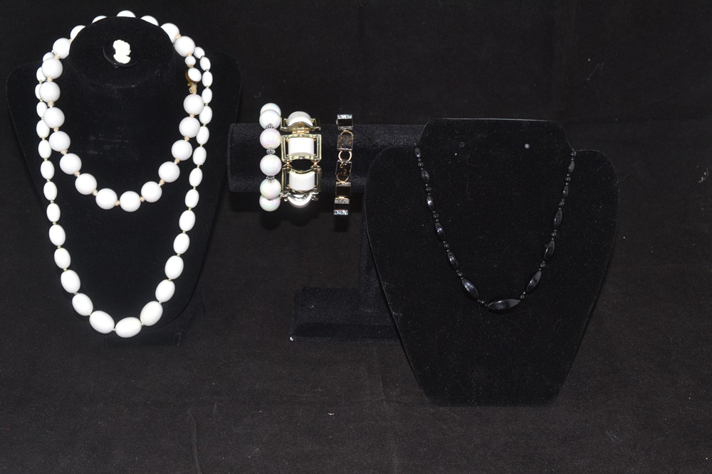 Vintage Black And White Jewelry 