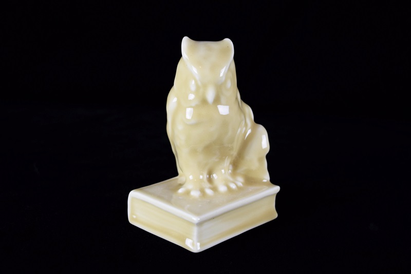 A Rookwood Owl Bookend or Paperweight