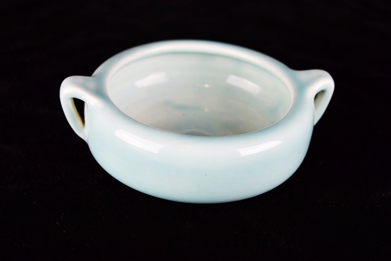 A Shallow Rookwood Dish, Mold #2178-D", in Turquoise Glaze