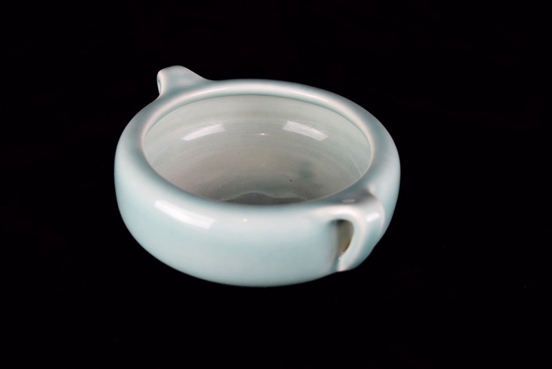 A Shallow Rookwood Dish, Mold #2178-D", in Turquoise Glaze