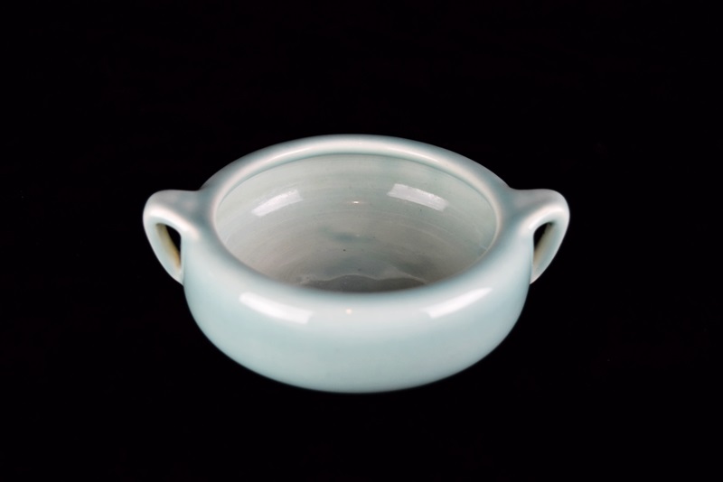 A Shallow Rookwood Dish, Mold #2178-D", in Turquoise Glaze