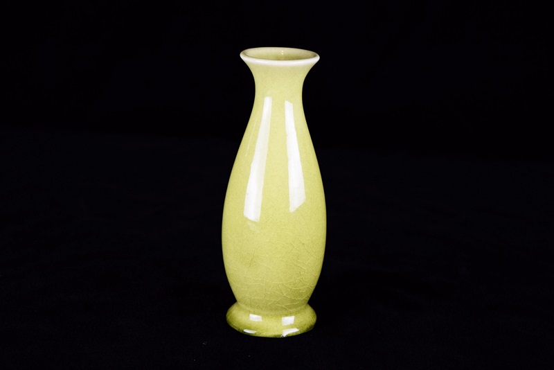 A Slender Rookwood Bud Vase in an Unusual Apple Green Glaze