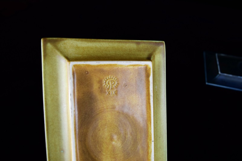 Three Rookwood Valet Trays Created For The Central Trust Company