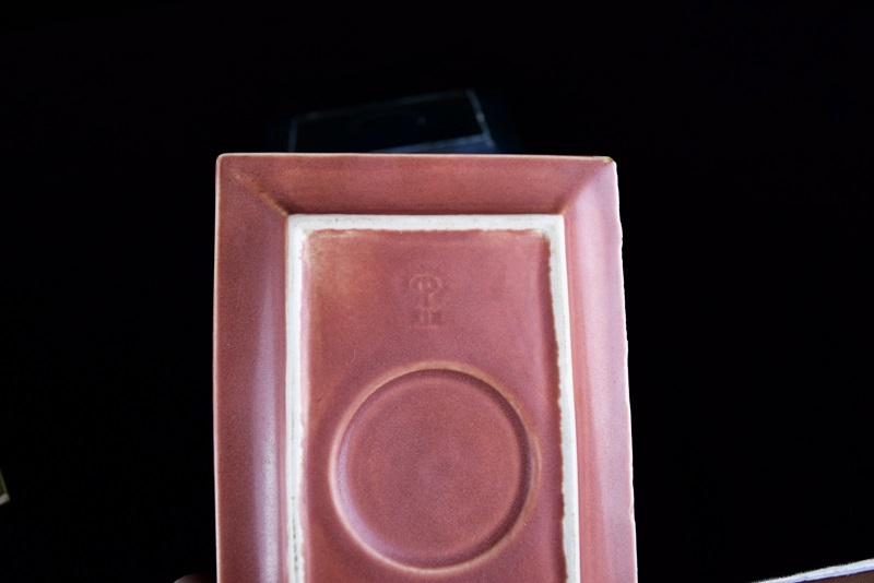 Three Rookwood Valet Trays Created For The Central Trust Company