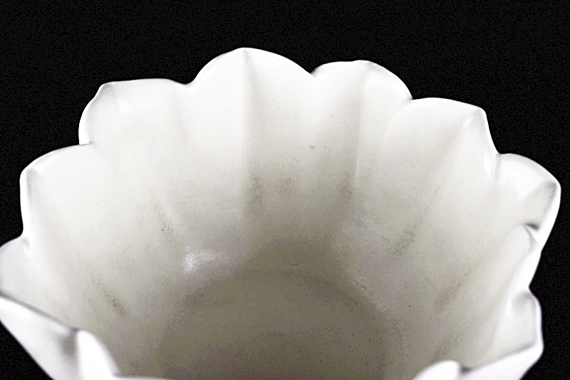  Rookwood Petal Bowl, Dated 1947, in Ivory Matte Glaze