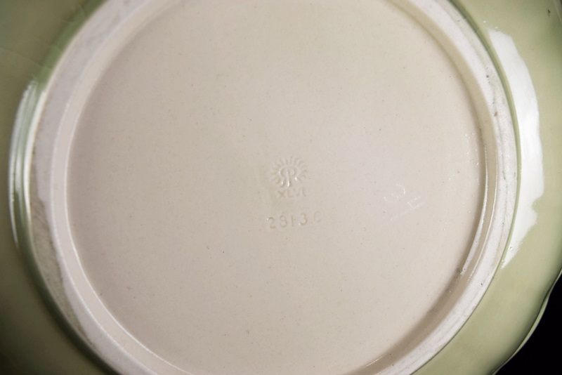 A Fluted Rookwood Charger, Mold #2613 C, Dated 1946