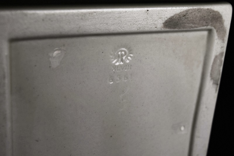 Two Rookwood Planters Each in Soft Green High Gloss Glaze