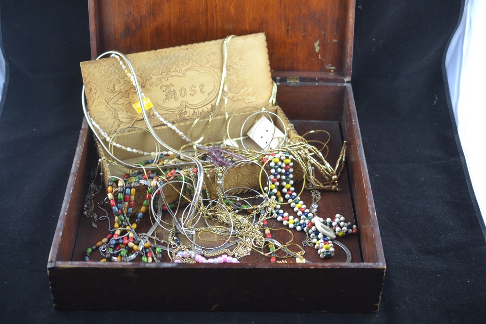 Wood Boxes with Jewelry