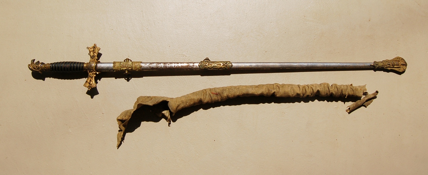 UAOW Ceremonial Sword with Scabbard