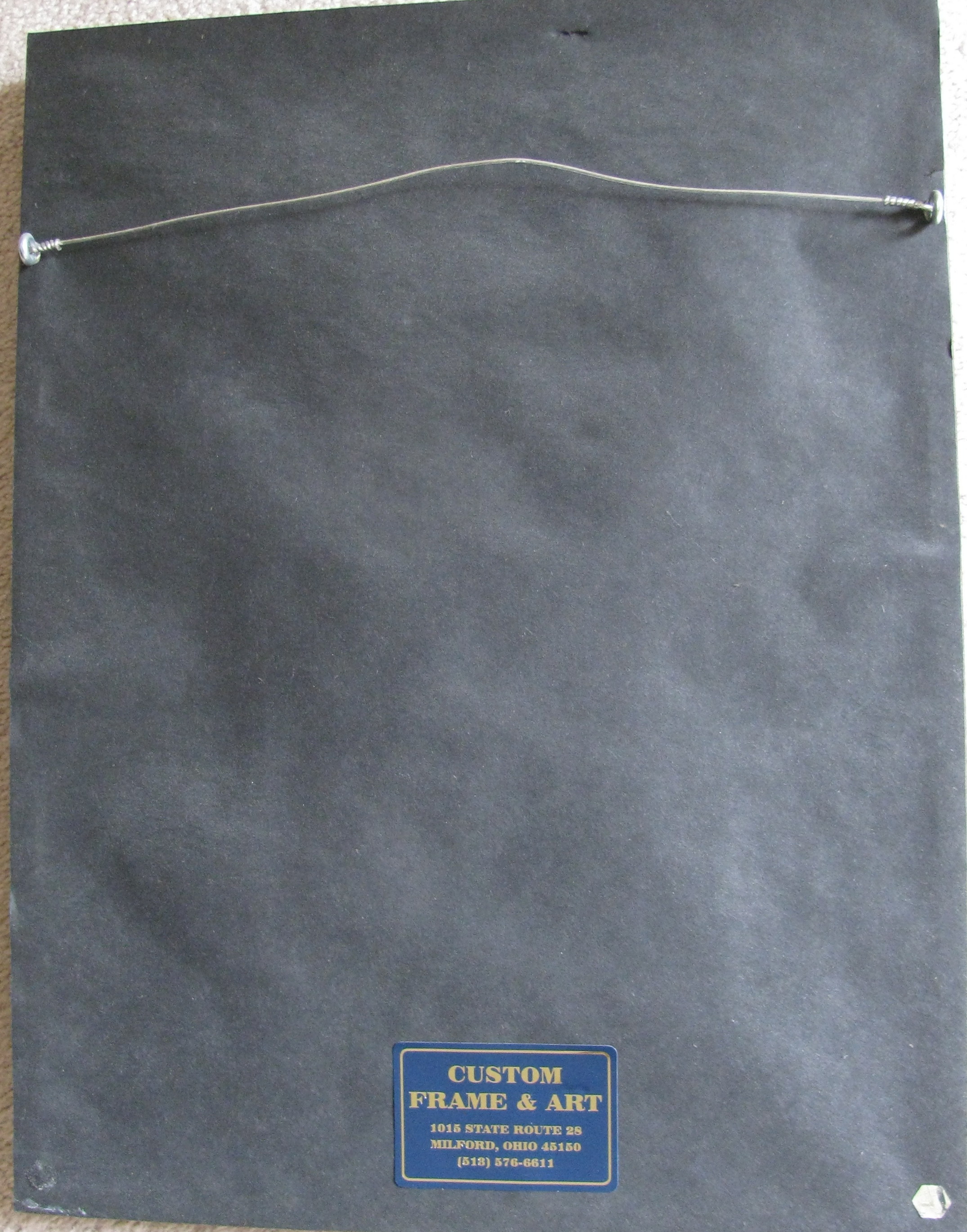 Pair of Framed Pencil Sketch Prints by F. Dhoska