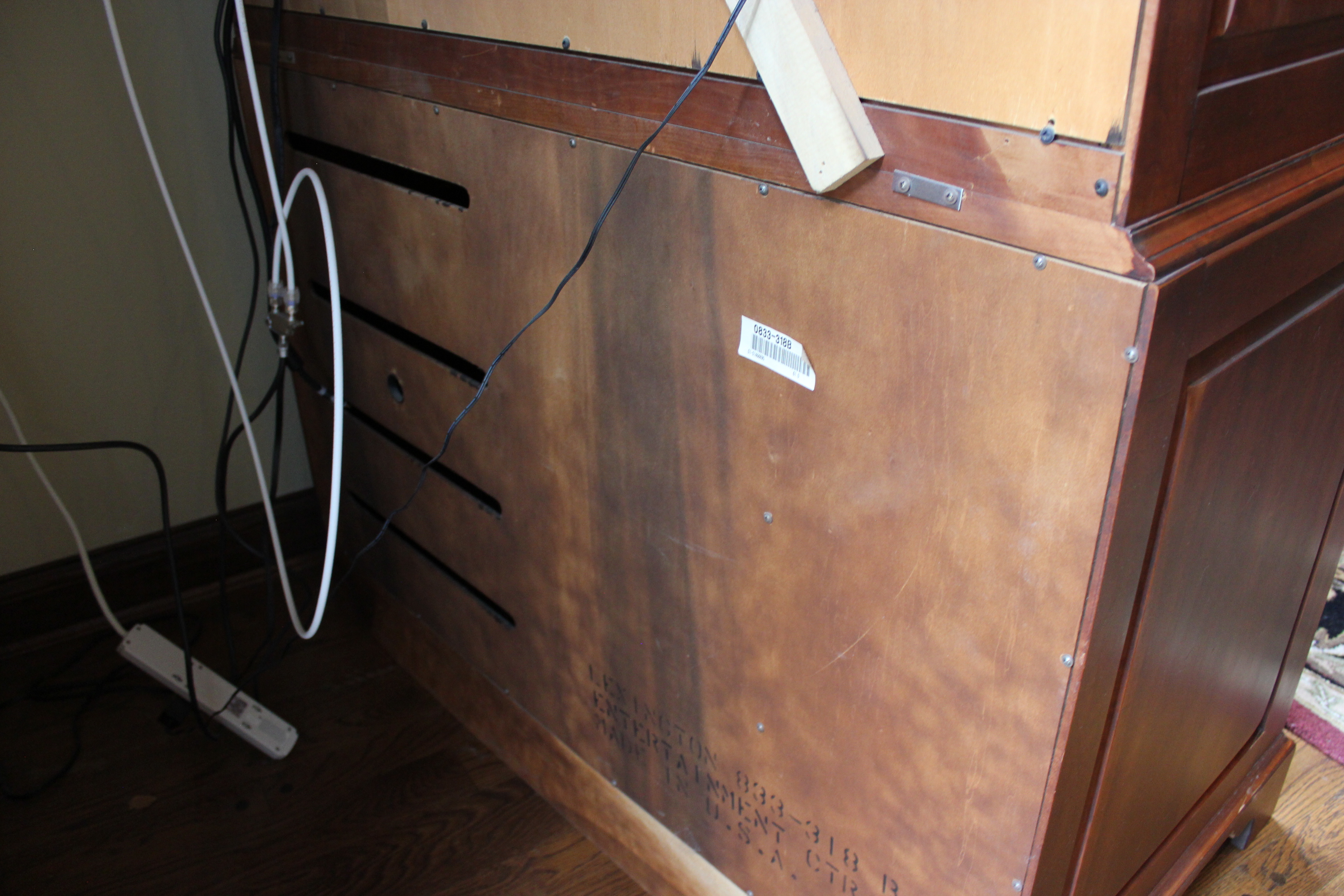 Lexington Furniture Cherry Entertainment Armoire 