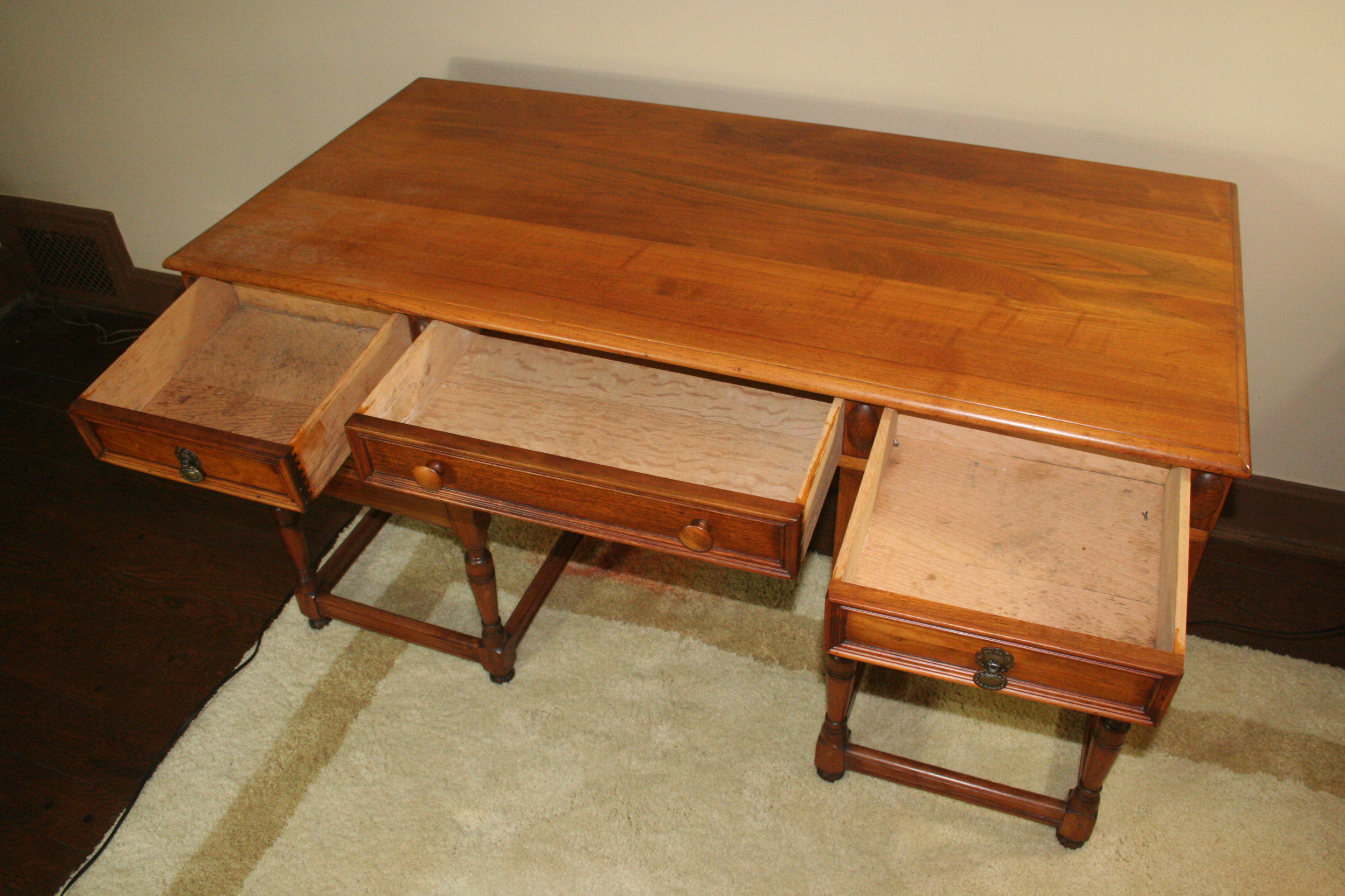 Vintage Partner's Desk