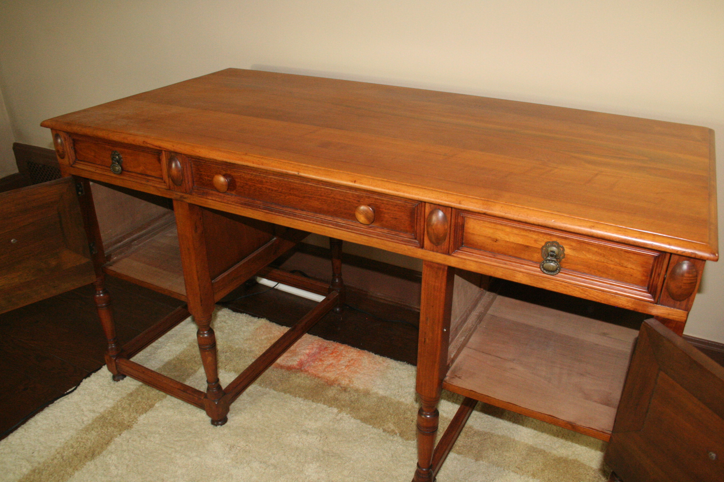 Vintage Partner's Desk