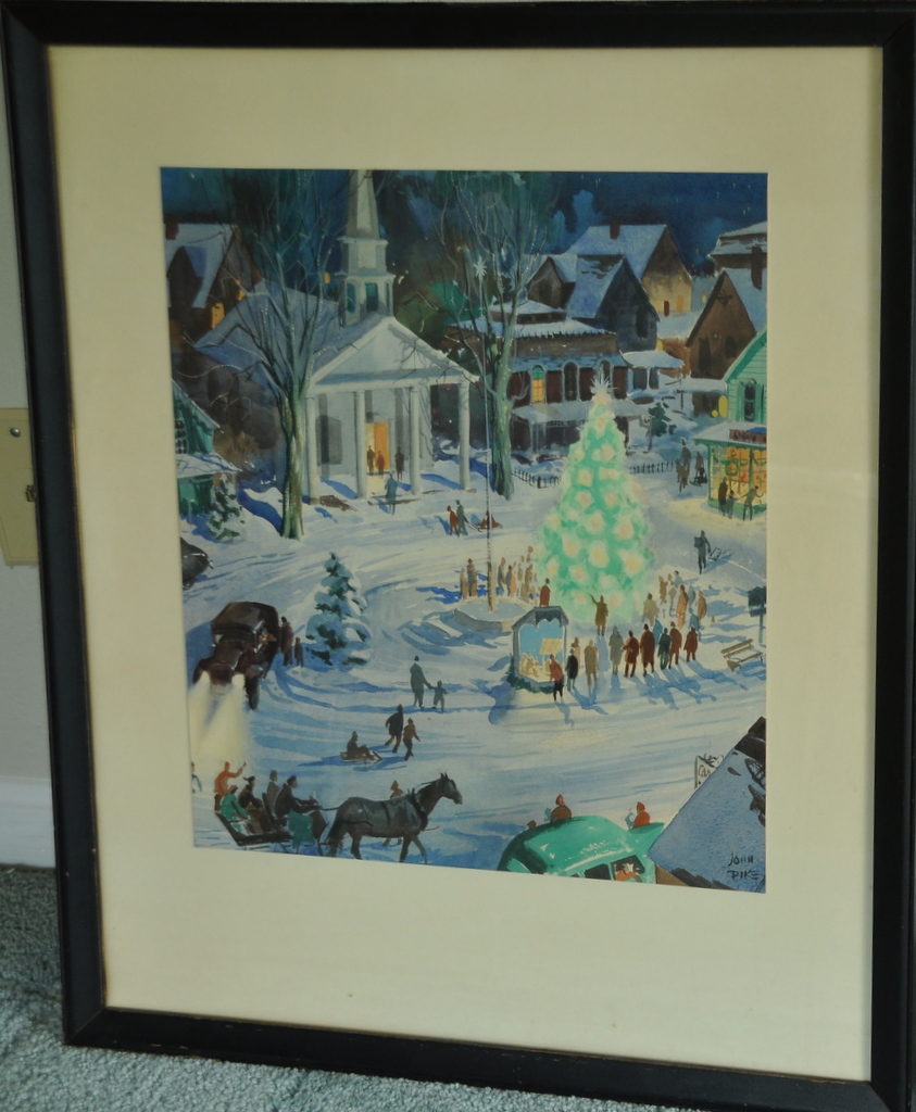 Original Watercolor by Artist John Pike