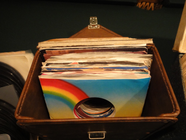 1961 Seeburg Jukebox and 45s