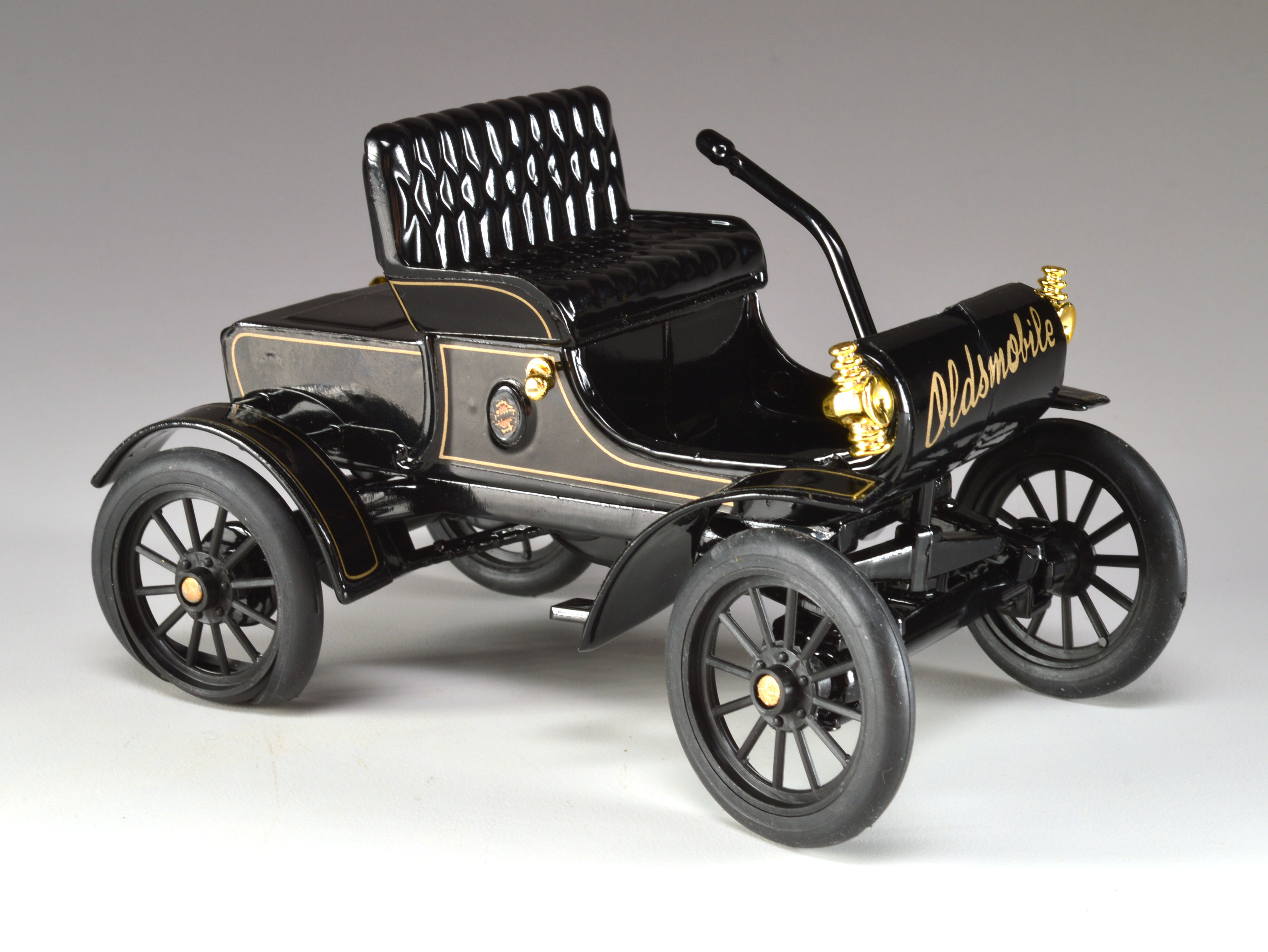 100th Anniversary of Early 1900s Oldsmobile Die-Cast Model Car