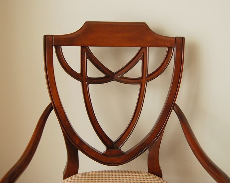 Nichols and Stone Dining Table  and Six Chairs