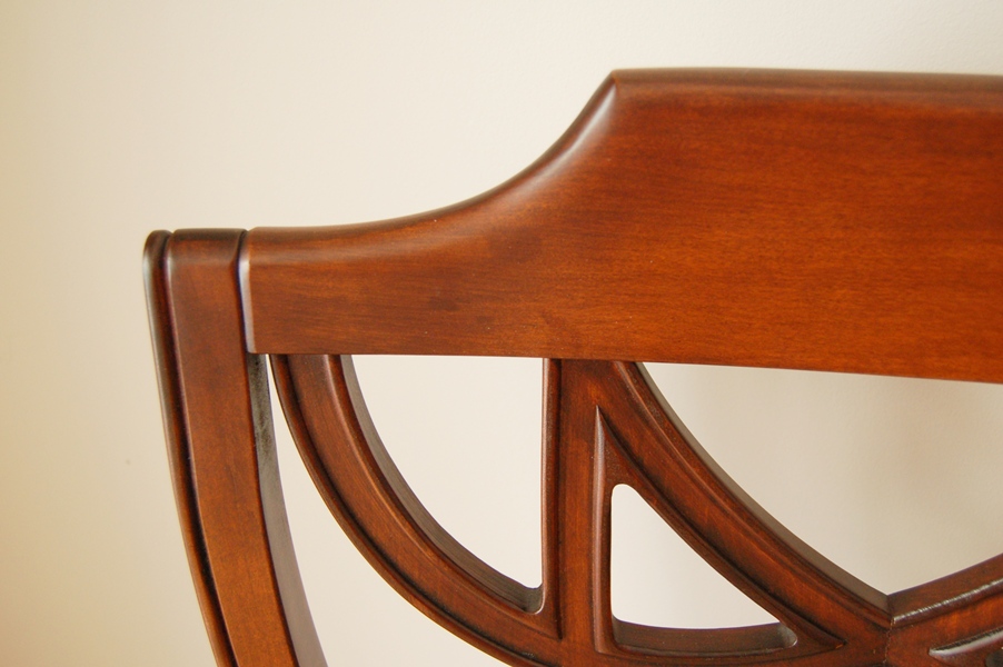 Nichols and Stone Dining Table  and Six Chairs