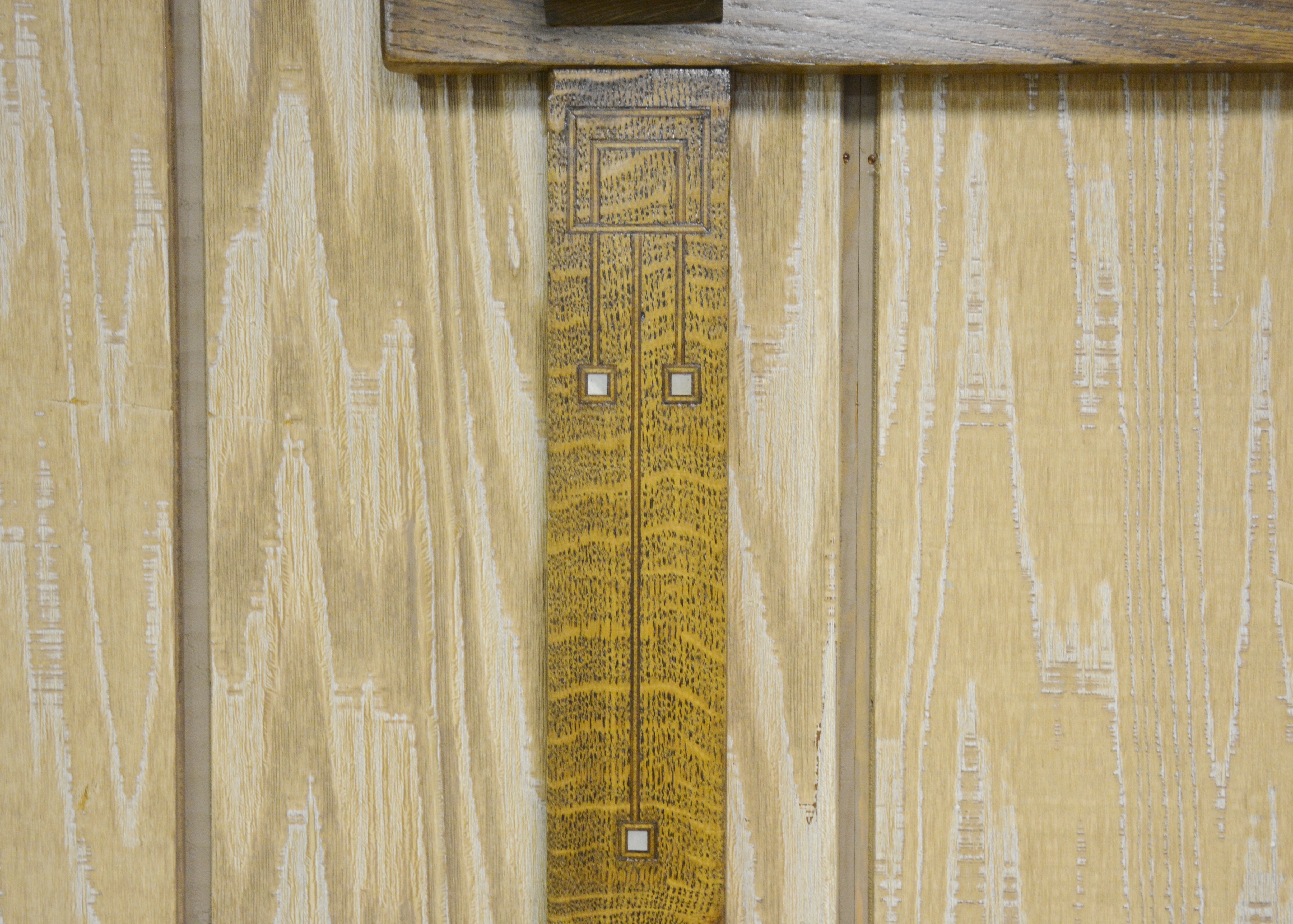 Vintage Billiard Accessories Shelf and Cue Rack