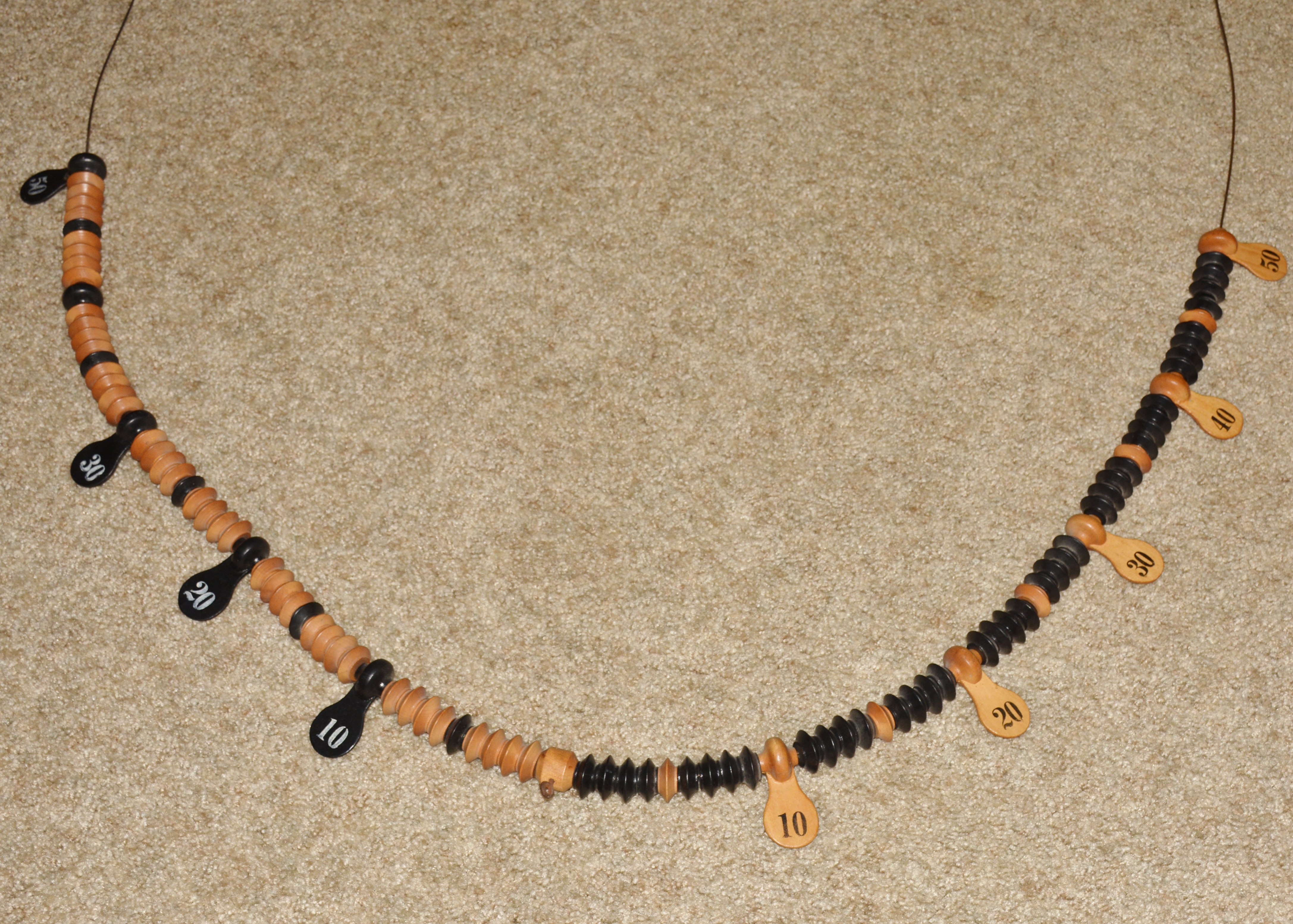 Vintage Billiards Score Counter 