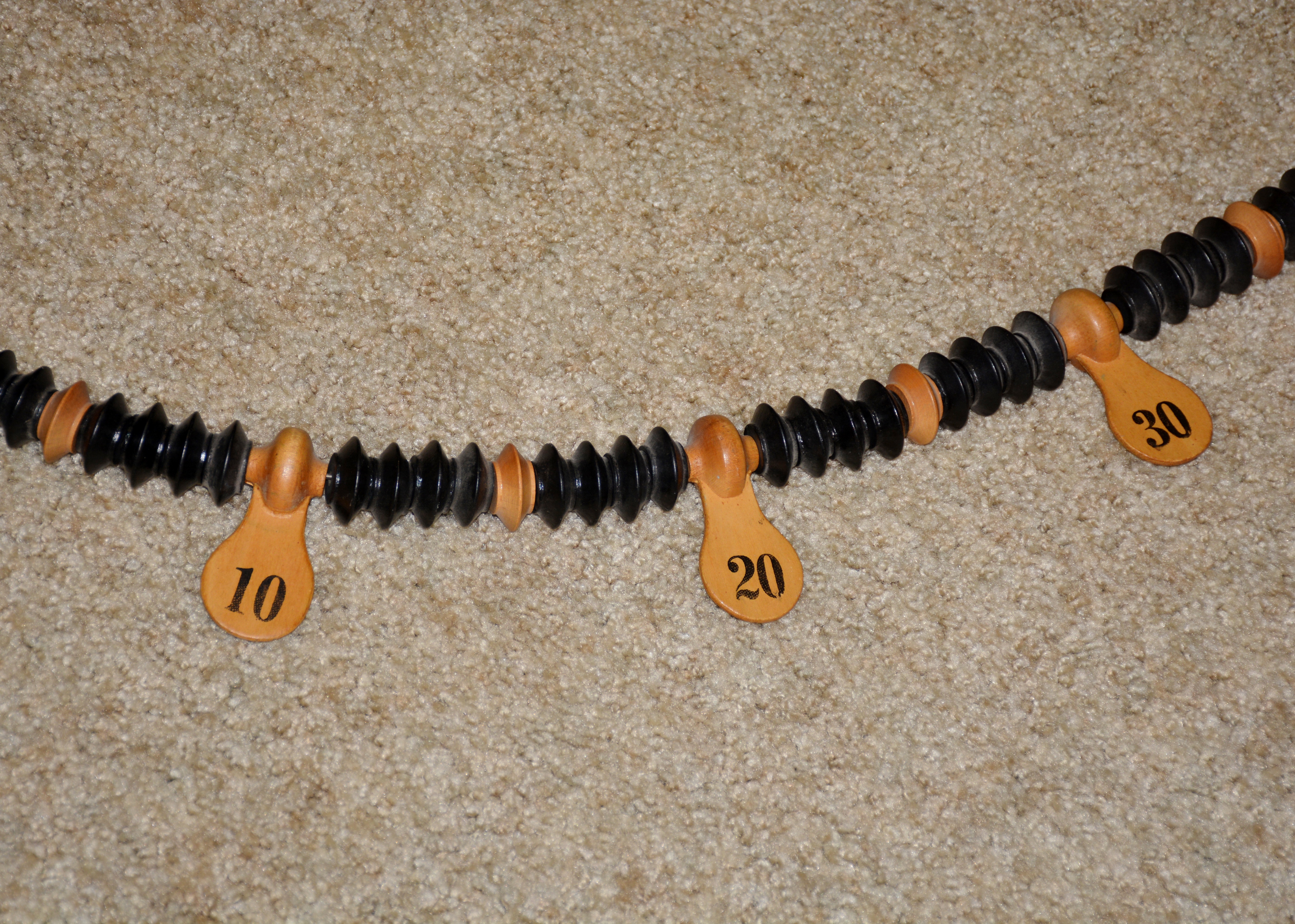 Vintage Billiards Score Counter 